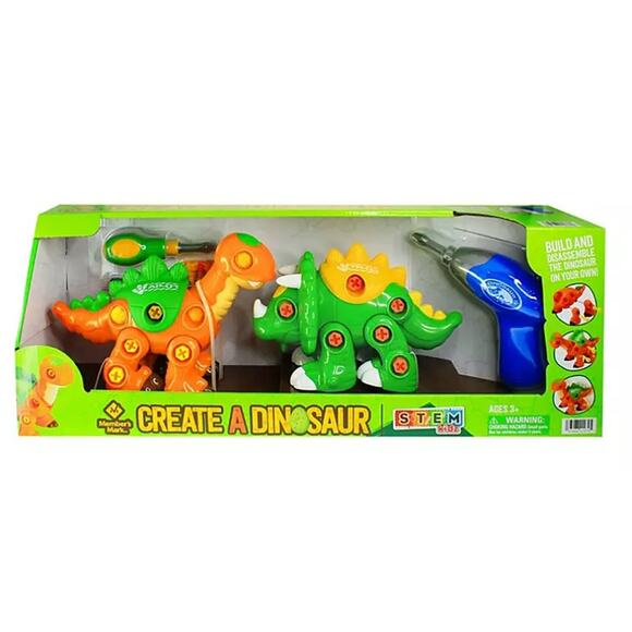Create-A-Dinosaur Building Set for Years 3+, 61 piece set, Free Shipping - Picture 1 of 6